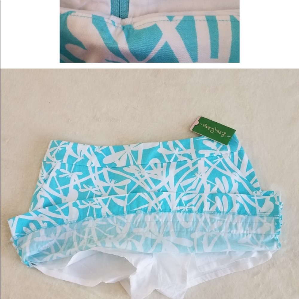 Lilly Pulitzer Marigold Skort Shorely Blue